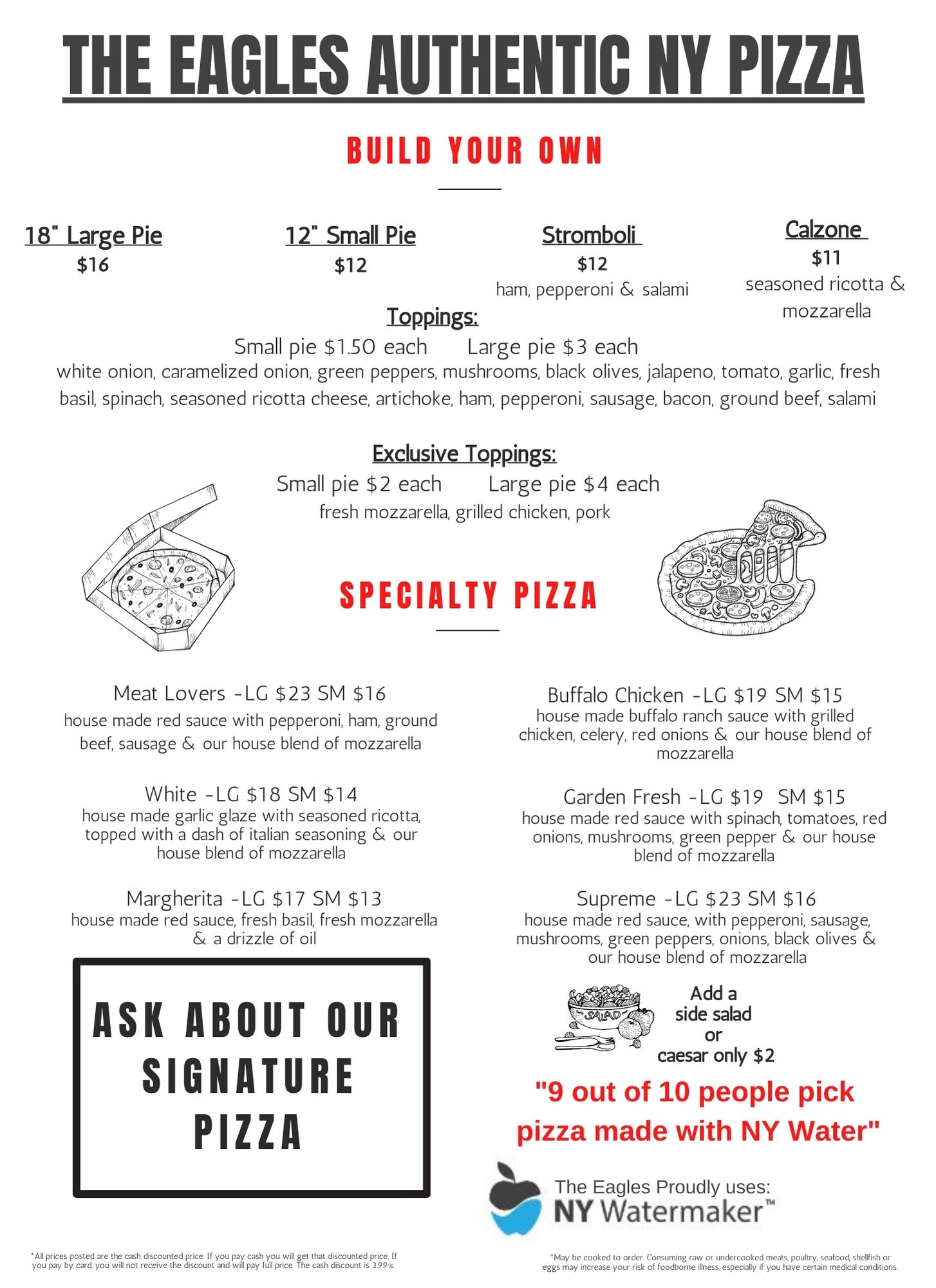 New Menu Jan 2023